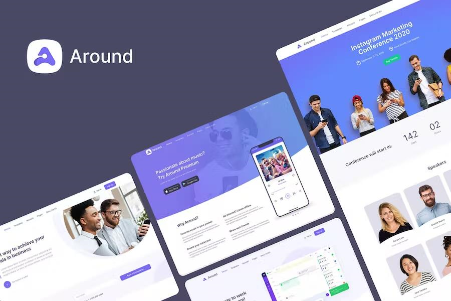 AROUND – MULTIPURPOSE BUSINESS WORDPRESS THEME